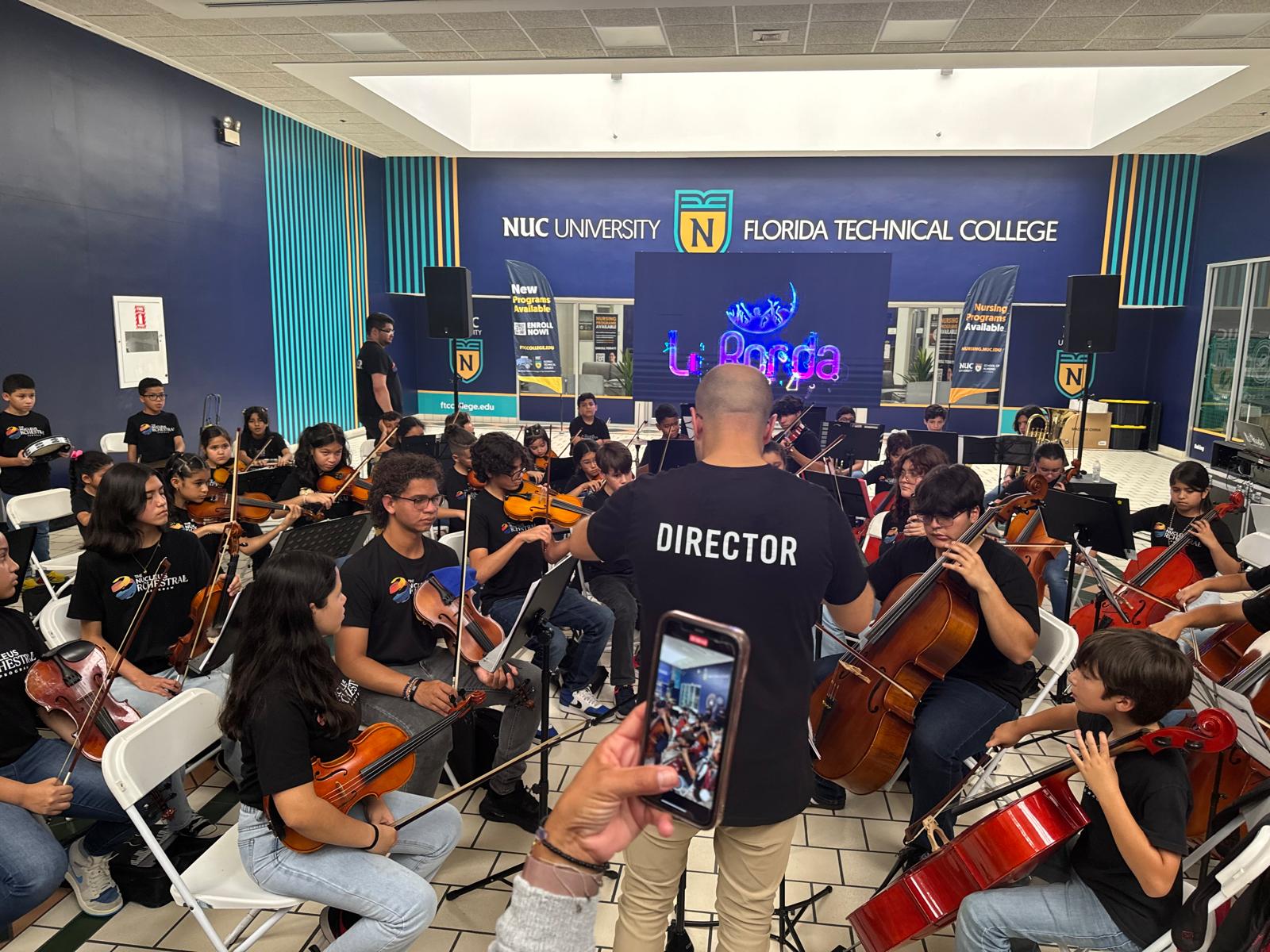 Expo Kids Business The Nucleus Orchestral Program Orlando Florida