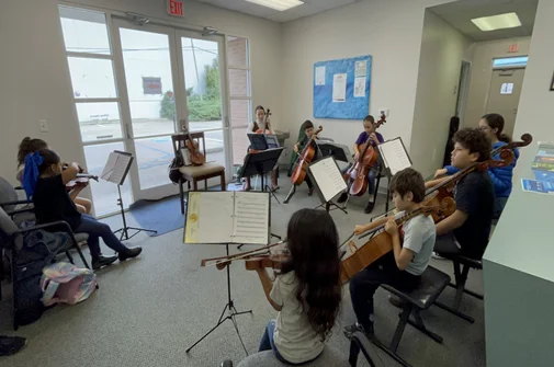 Seminario con los alumnos del Programa The Nucleus Orchestra en Texas por el dia de Acción de Gracias. Seminar with students from The Nucleus Orchestra Program in Texas for Thanksgiving Day.